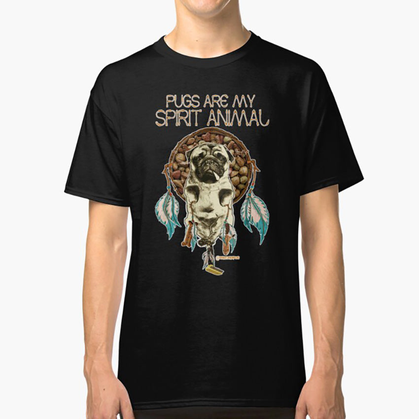 Mops T-shirt - Mopsar är mitt andedjur