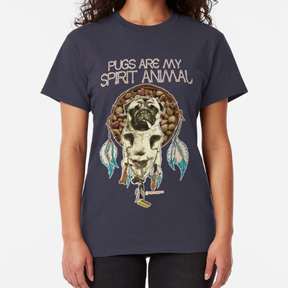 Mops T-shirt - Mopsar är mitt andedjur