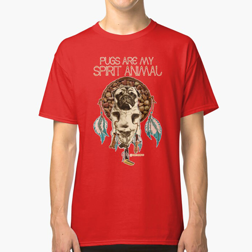 Mops T-shirt - Mopsar är mitt andedjur