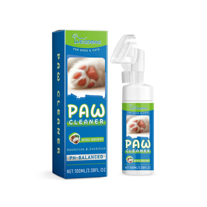PawFoam – vårdande tassrengöring med skum och borste