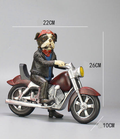 Fralla Rider – stilren figur på scooter (finns i 3 hundraser)