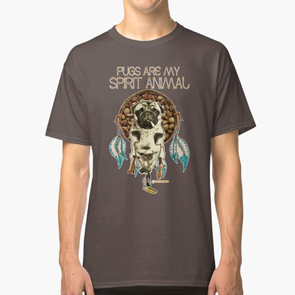 Mops T-shirt - Mopsar är mitt andedjur