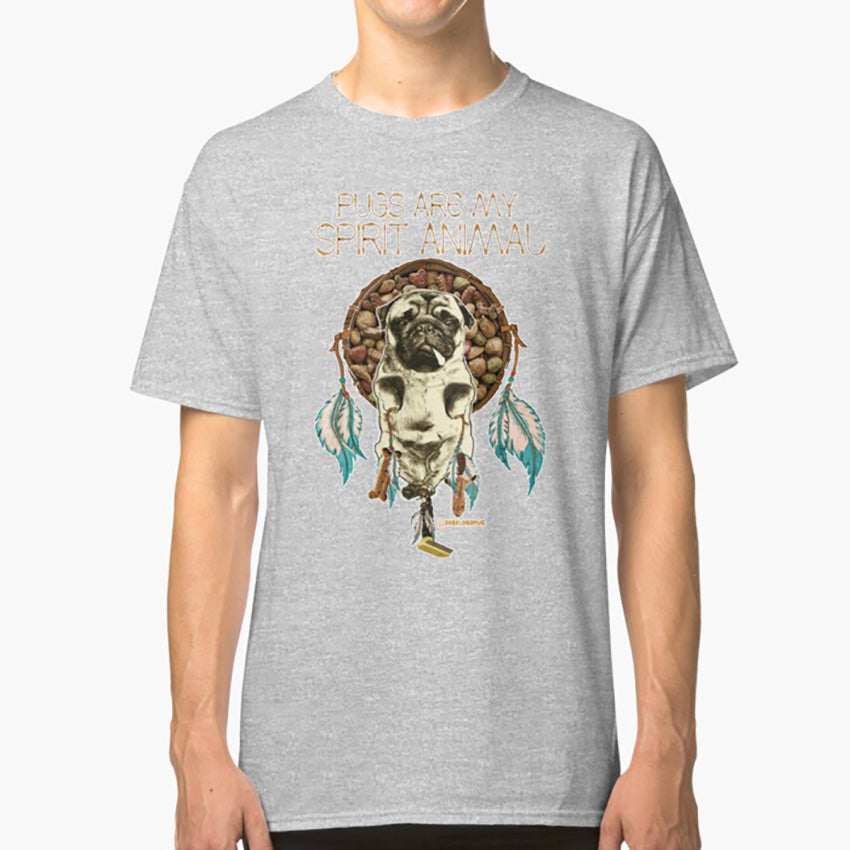 Mops T-shirt - Mopsar är mitt andedjur