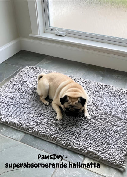 PawsDry™ – Superabsorberande Hallmatta för Våta & Smutsiga Tassar