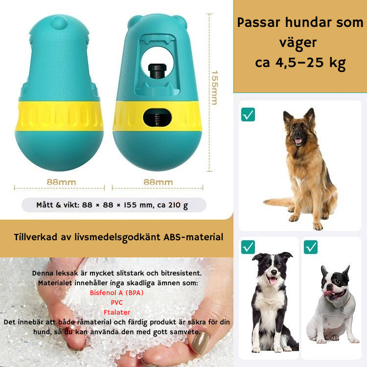 SafeSnack – aktiveringsleksak & tuggskydd i ett